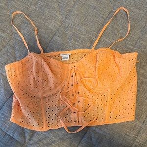 Corset crop top